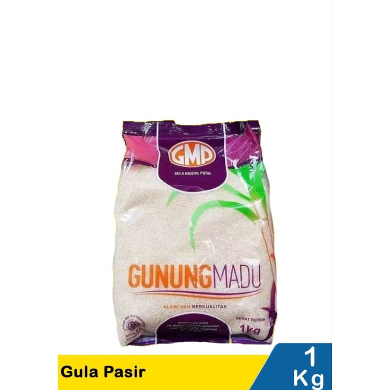 

GMP GULA PASIR 1 KG - GULA MADU ALAMI DAN BERKUALITAS - GULA TEBU PREMIUM