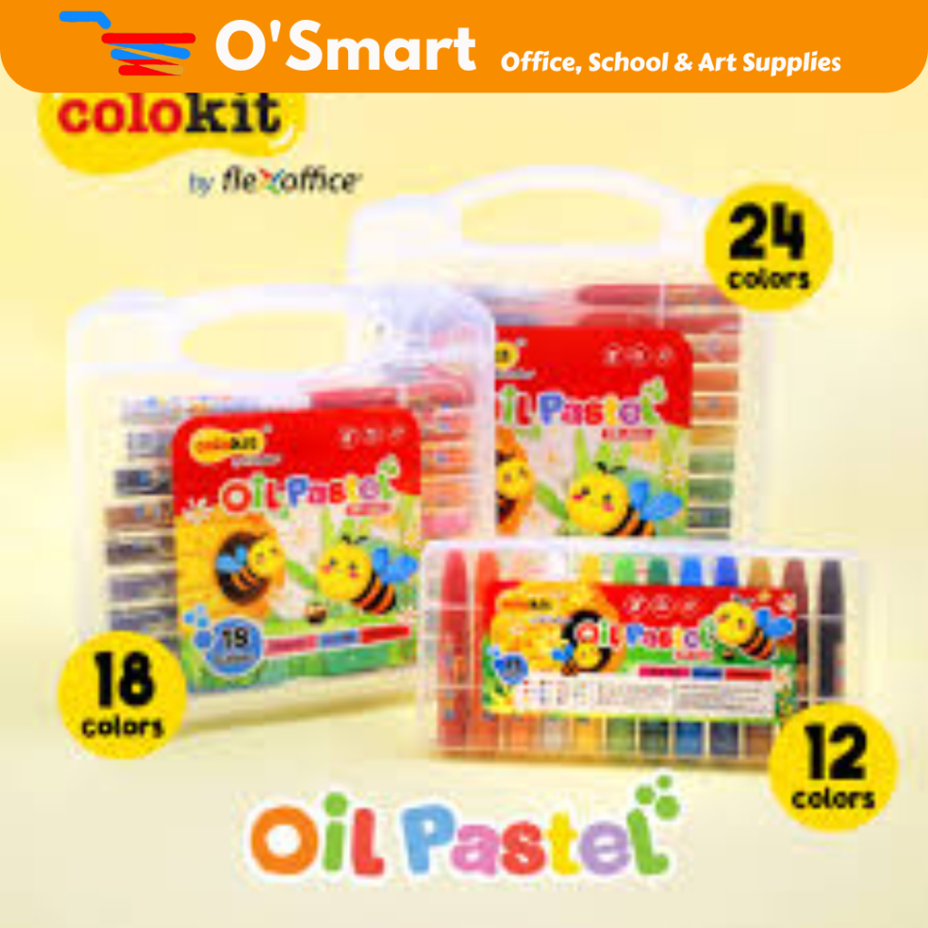 

Colokit oil pastel 12, 18 dan 24 warna