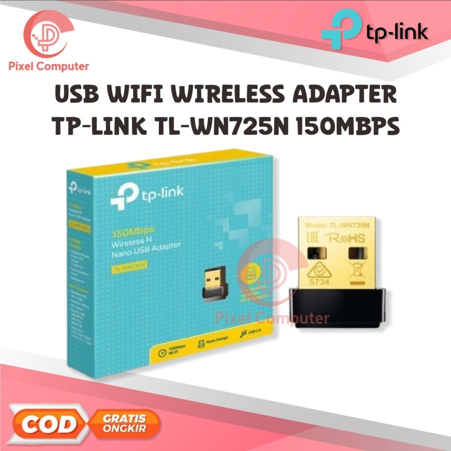 USB Wifi TP-LINK TL-WN725N Nano Wireless Adapter TP Link WN725N