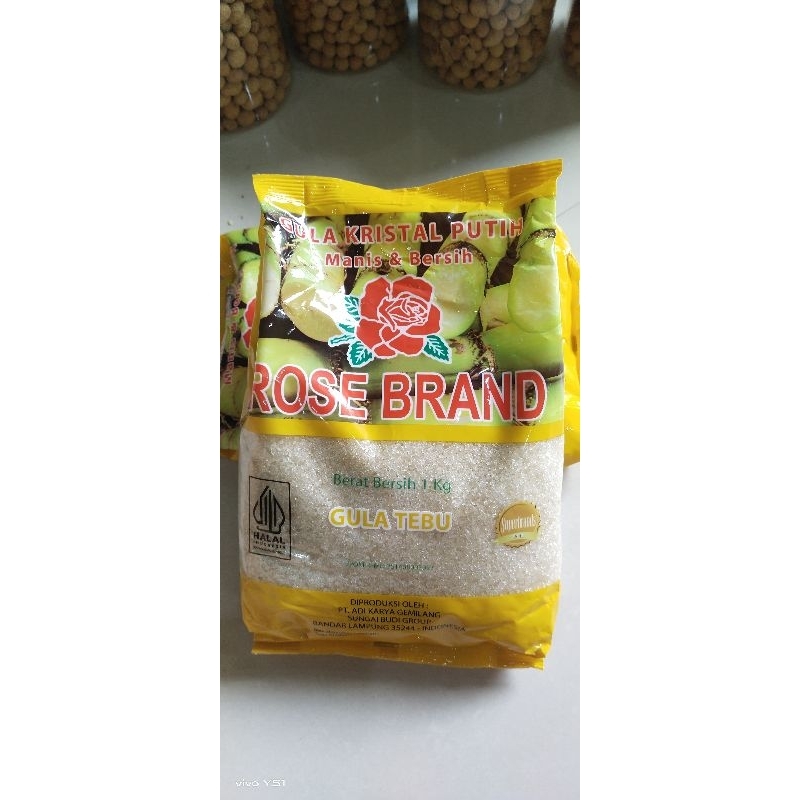 

Rose brand Gula pasir 1 kg