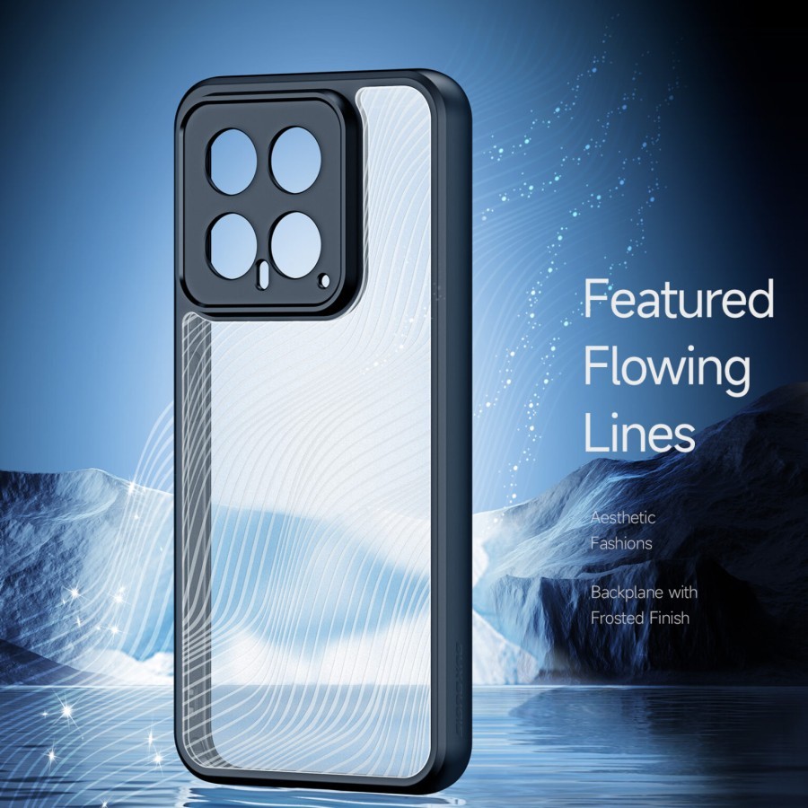 CASING XIAOMI 14 CASE TRANSPARENT PROTECTIVE HARDCASE PREMIUM