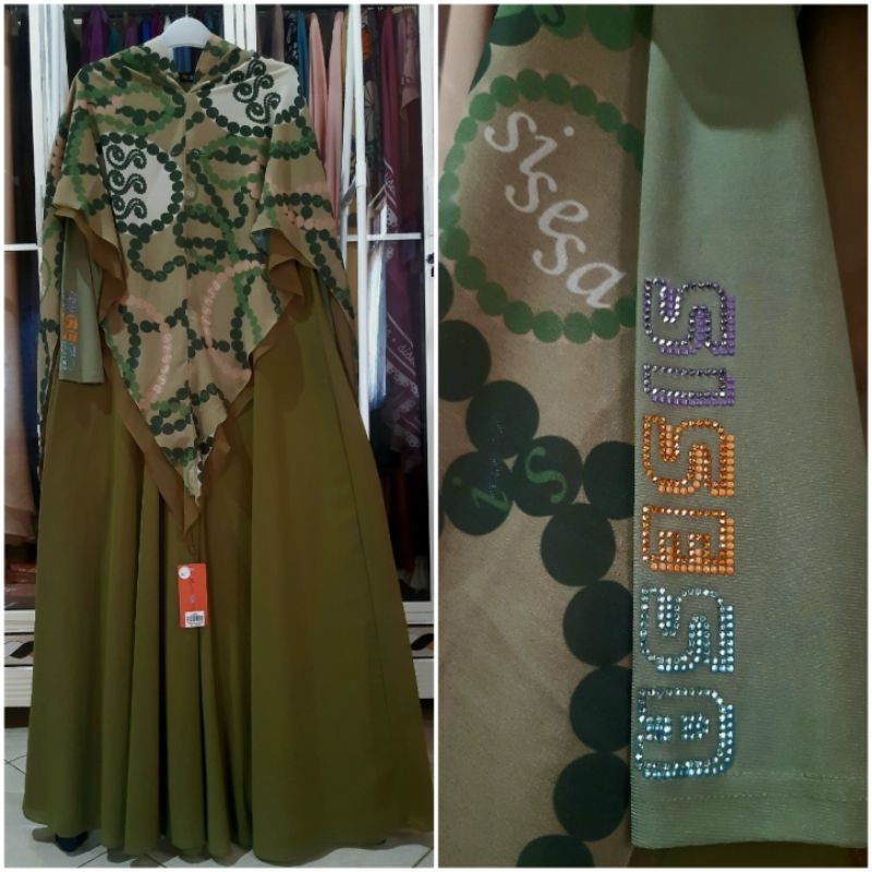 Set sisesa 3D halmark sultan garden green