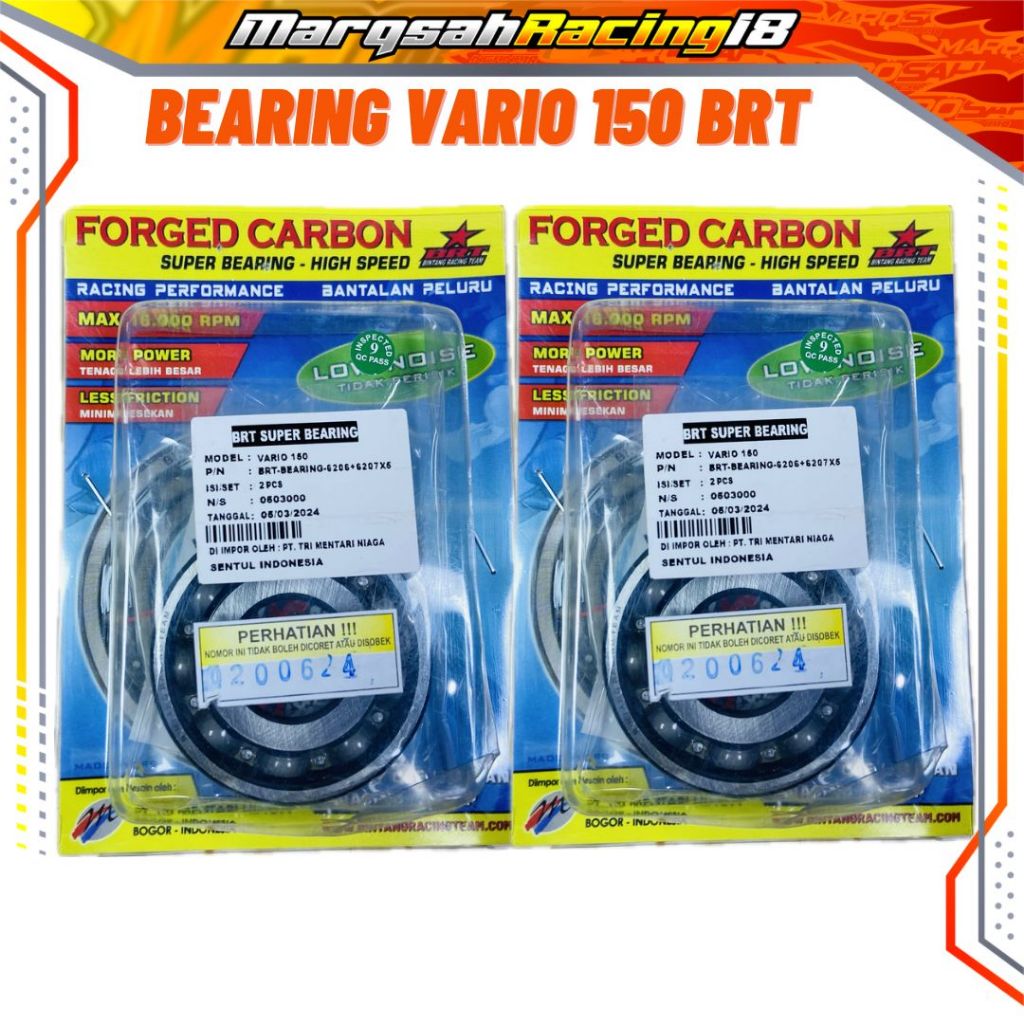 BEARING KRUK AS HIGH SPEED VARIO 150 BRT RACING MAQSAH RACING