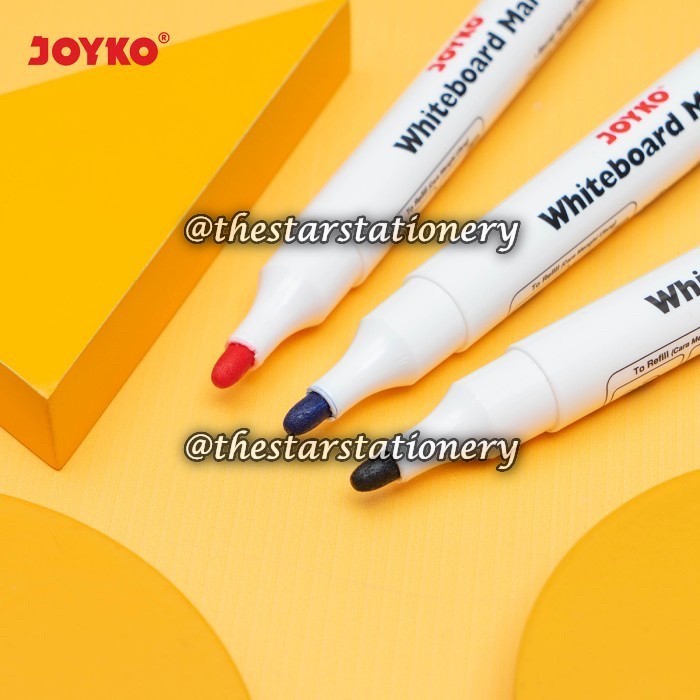 

(1 Biji) Spidol White Board JOYKO WM-65 / Whiteboard Marker Joyko Refillable WM-65 WM65 (1 Biji)