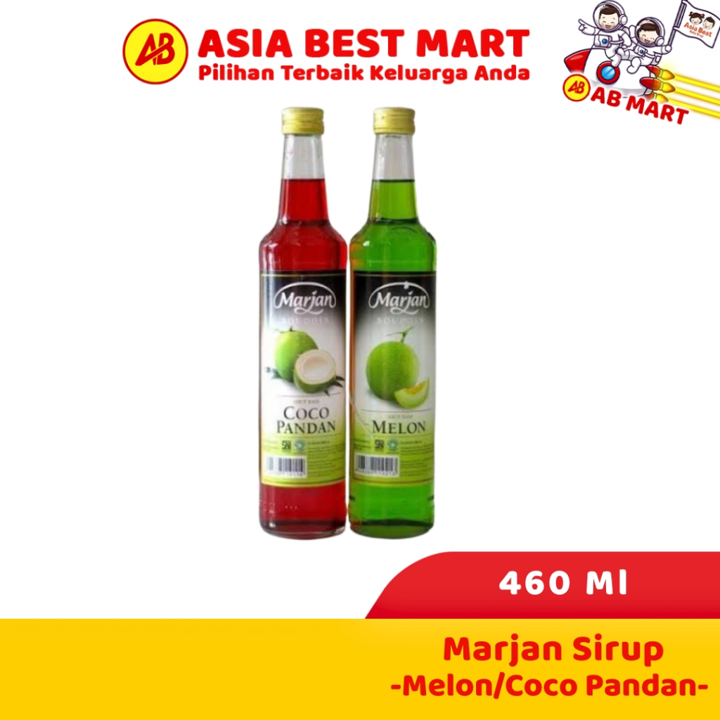 

Marjan Syrup Melon Coco Pandan 460 Ml Sirup (Gosend/Grab)