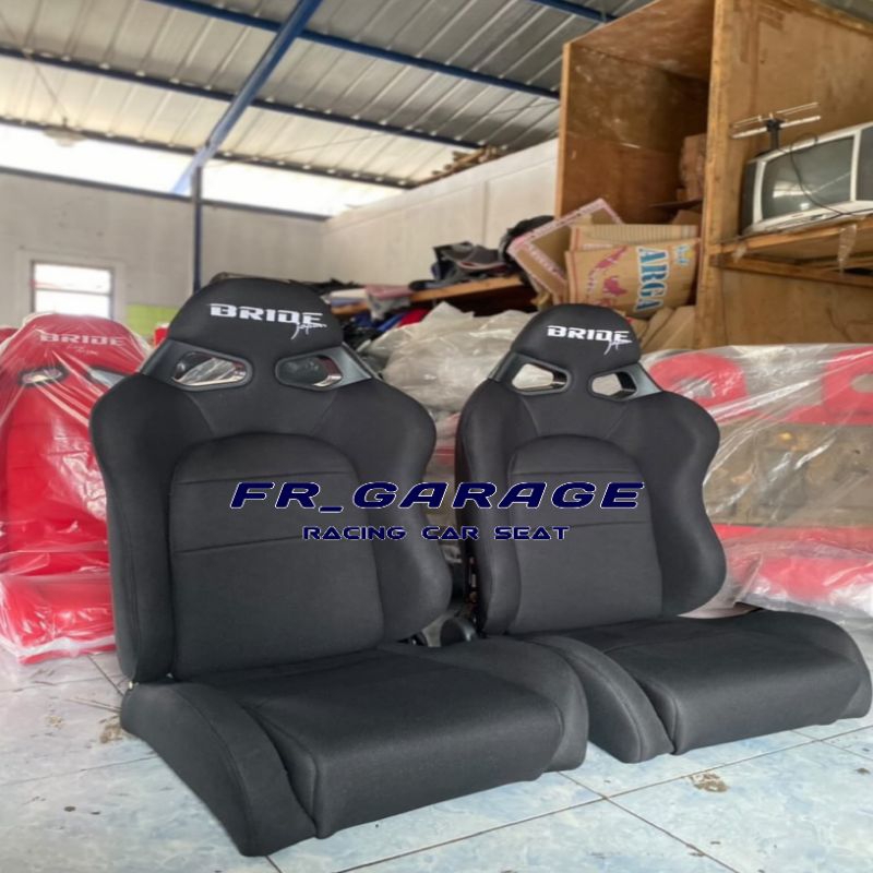 JOK MOBIL RACING BRIDE CUGA JAPAN HITAM / JOK MOBIL BALAP UNIVERSAL