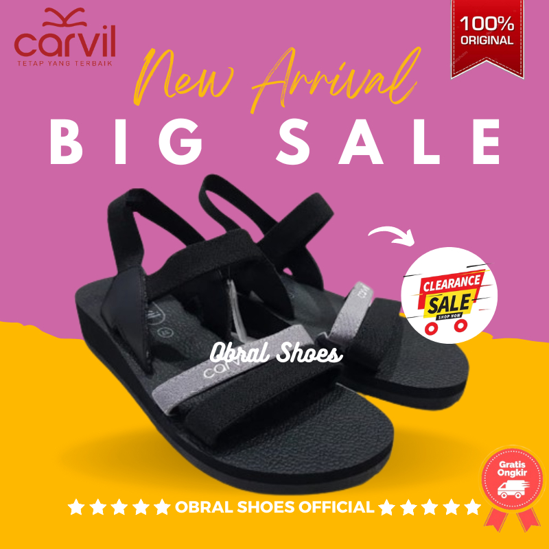 Carvil Joanna | Sandal Tali Gunung Wanita | Sendal Tali Wanita Original CARVIL