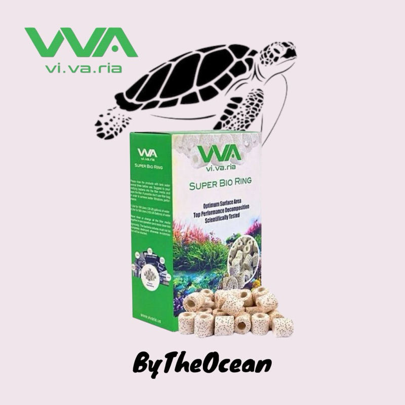 Vivaria Super Bio Ring Media Bakteri Air Laut/Tawar