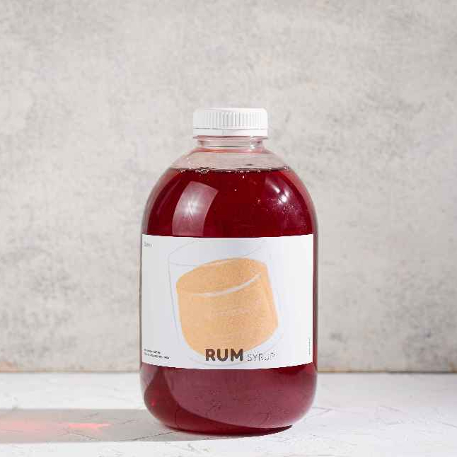 

1 L / Liter Rum Syrup - Sirup Perisa Rasa Rum Premium Navva