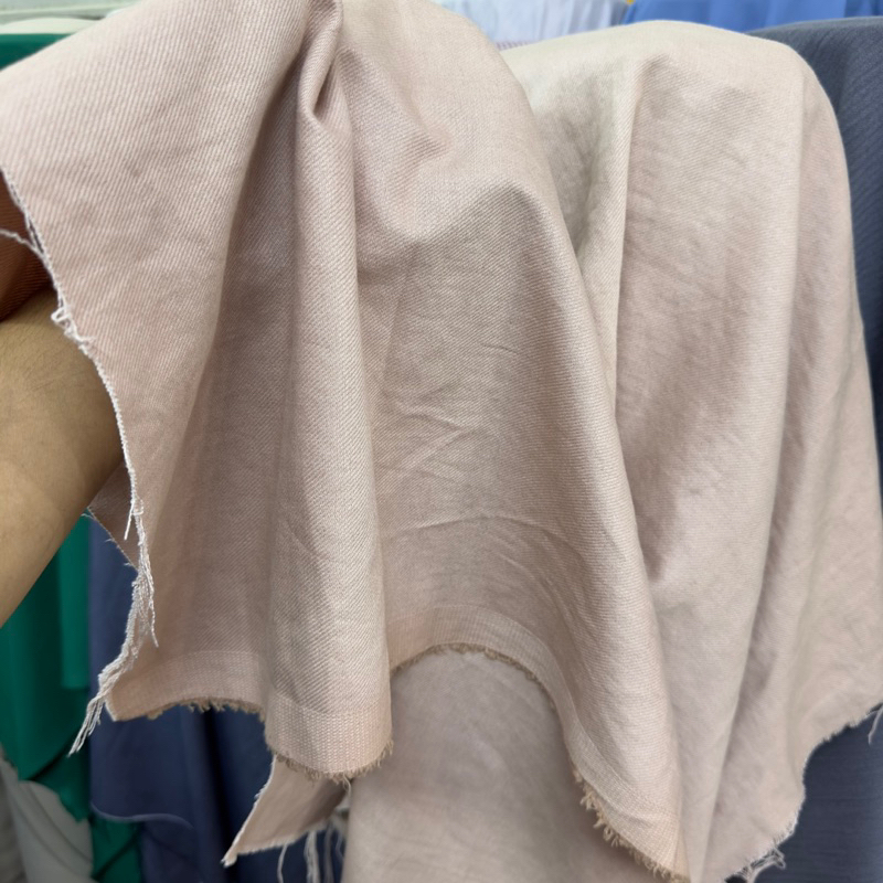 kain katun Twill tebal import garment ( harga per meter )