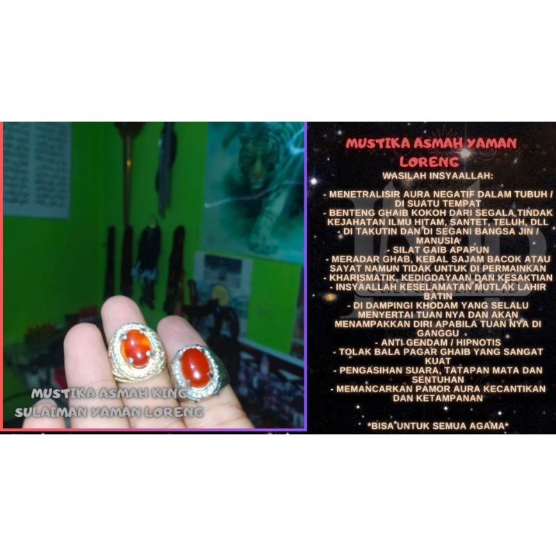 CINCIN KING ASMA SULAIMAN