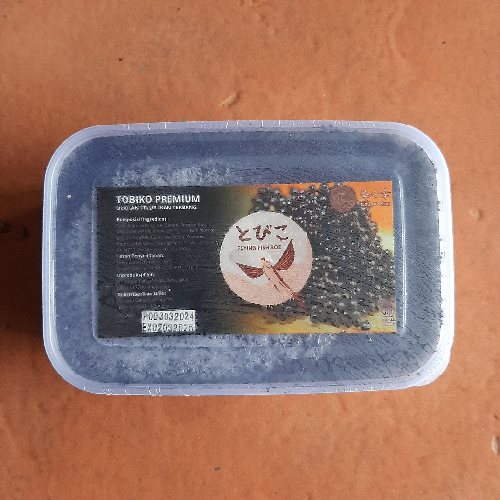 

Tobiko hitam 500 gr halal