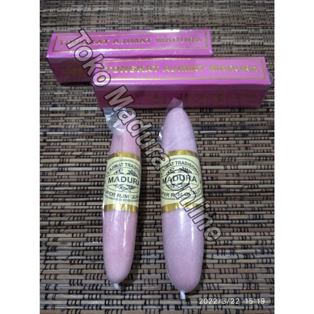 Tongkat Madura Asli (TAM) Pink Premium, 100% Original, Kualitas Ekspor, Bergaransi.