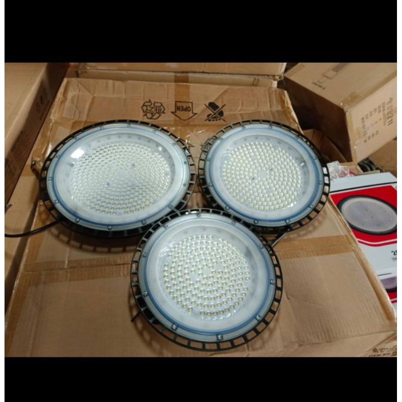 Lampu led gantung 100watt 150w 200watt led highbay 100 150 200 watt  gudang pabrik industrial