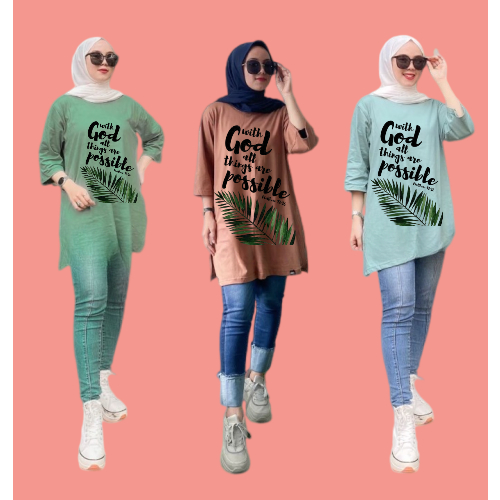 NEUM MUSLIM -NEUM - Semi Tunik Baju Kaos Atasan Wanita-semi terbaru-semi atasan tunik -semi neum pak