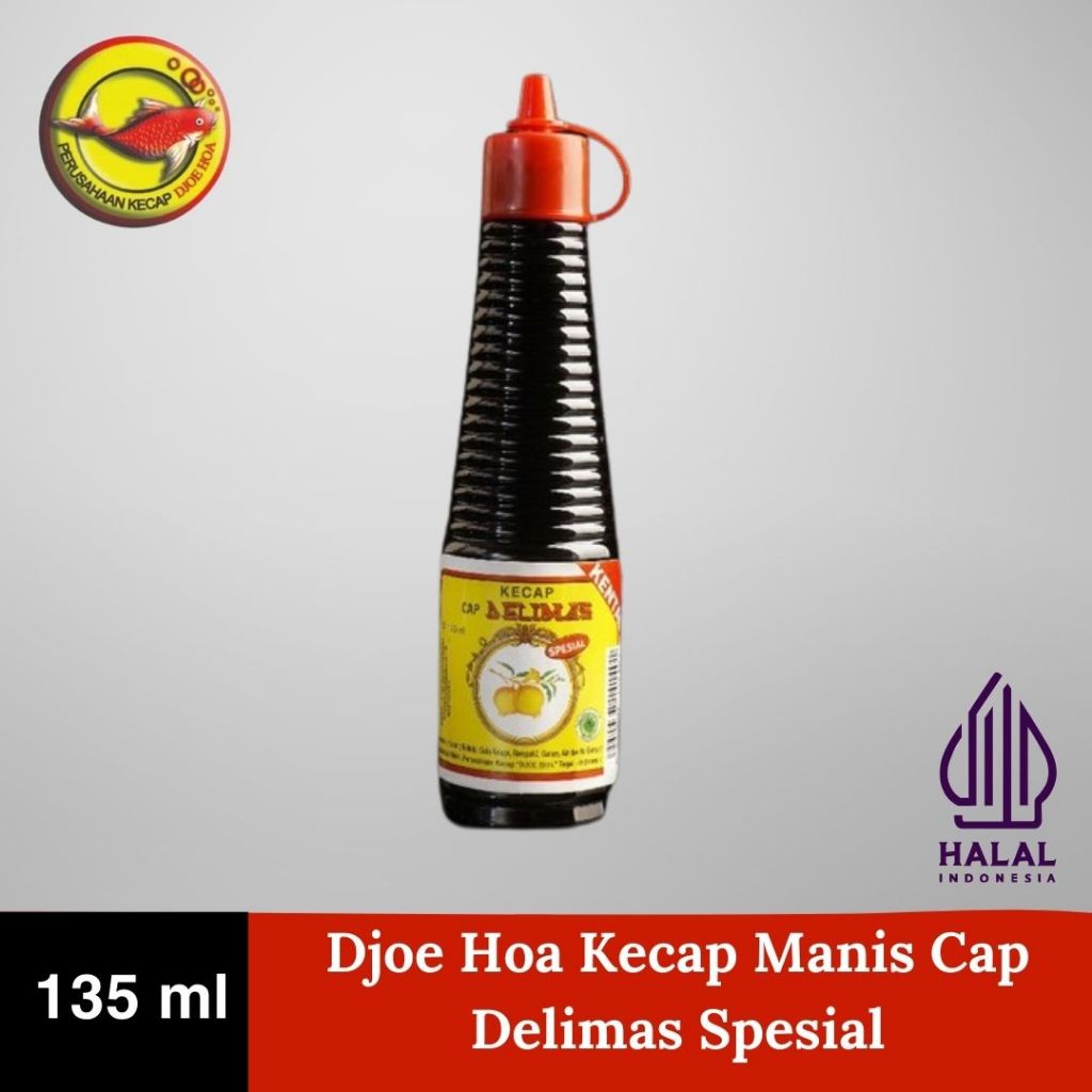 

Djoe Hoa Kecap Manis Cap Delimas Spesial - 135ml