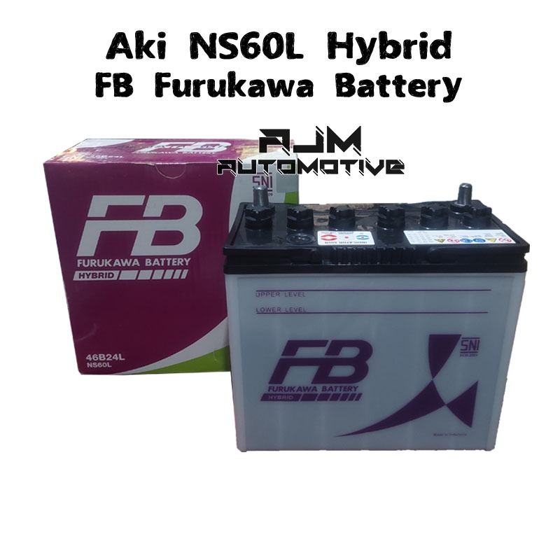 Aki Mobil FB Hybrid NS60L Accu Furukawa Battery 46B24R (45Ah)