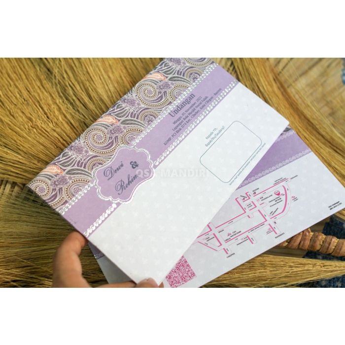 Cetak Surat Undangan Lipat 2 Size M HARD COVER