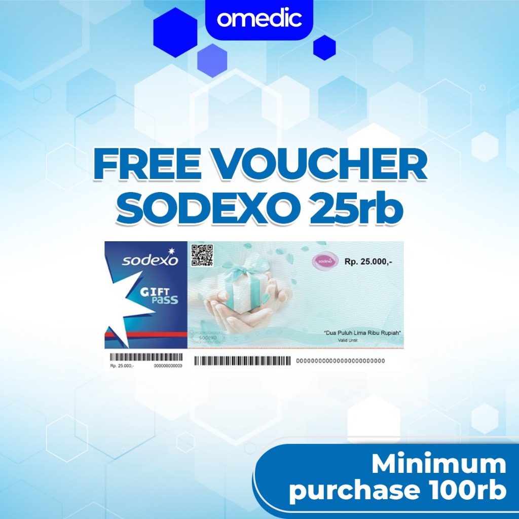 [ FREE GIFT ] VOCHER SODEXO 25.000