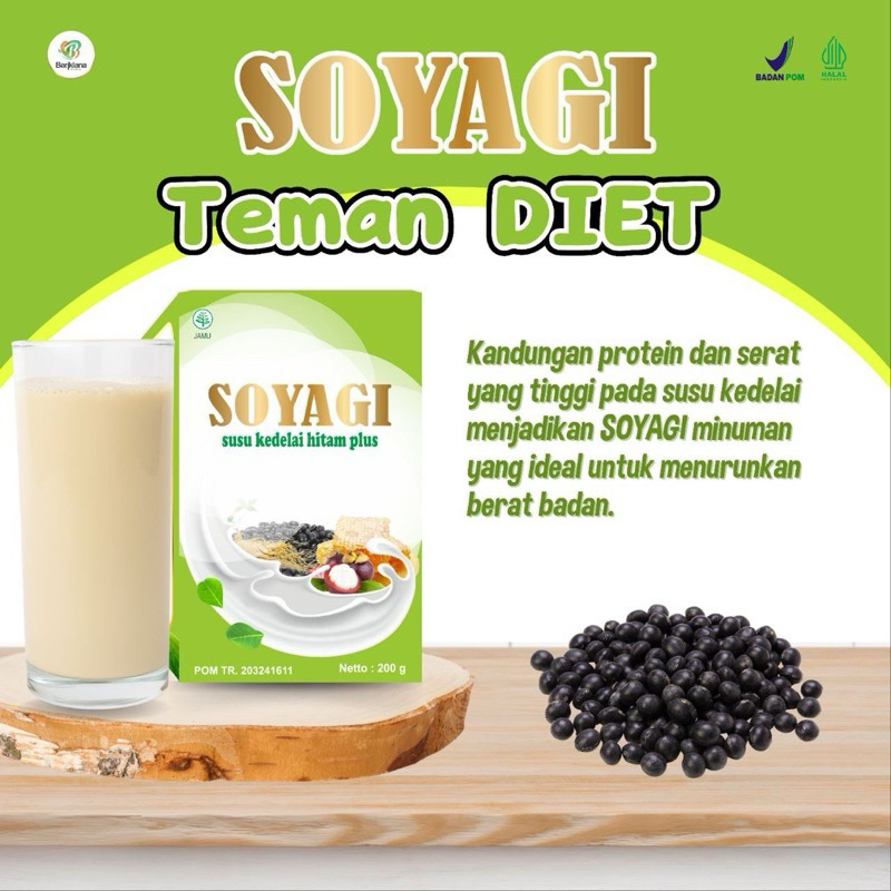 

SOYAGI SUSU KEDELAI HITAM HERBAL || BANTU JAGA KESEHATAN & BB IDEAL