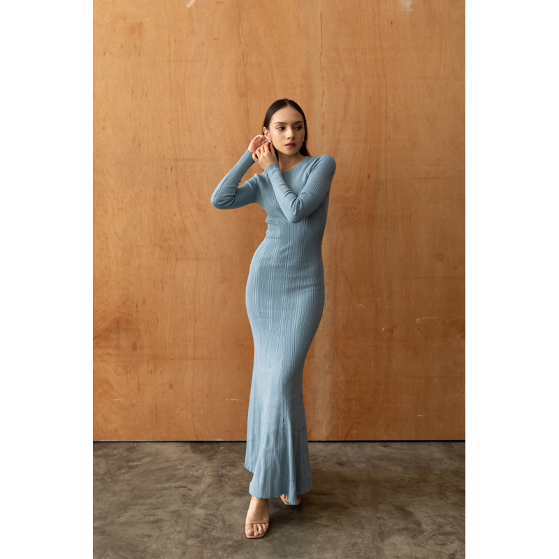 OZARI - Nora Knit Maxi Dress