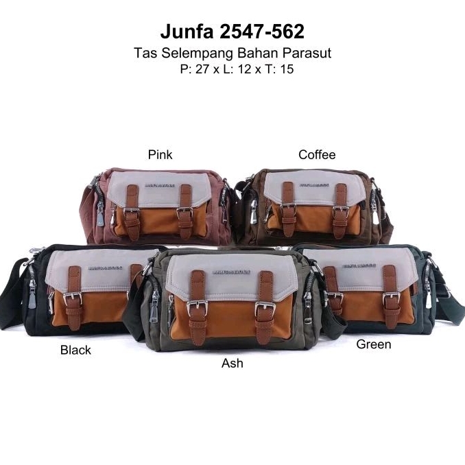 JF2547 Tas selempang wanita Import JUNFA original