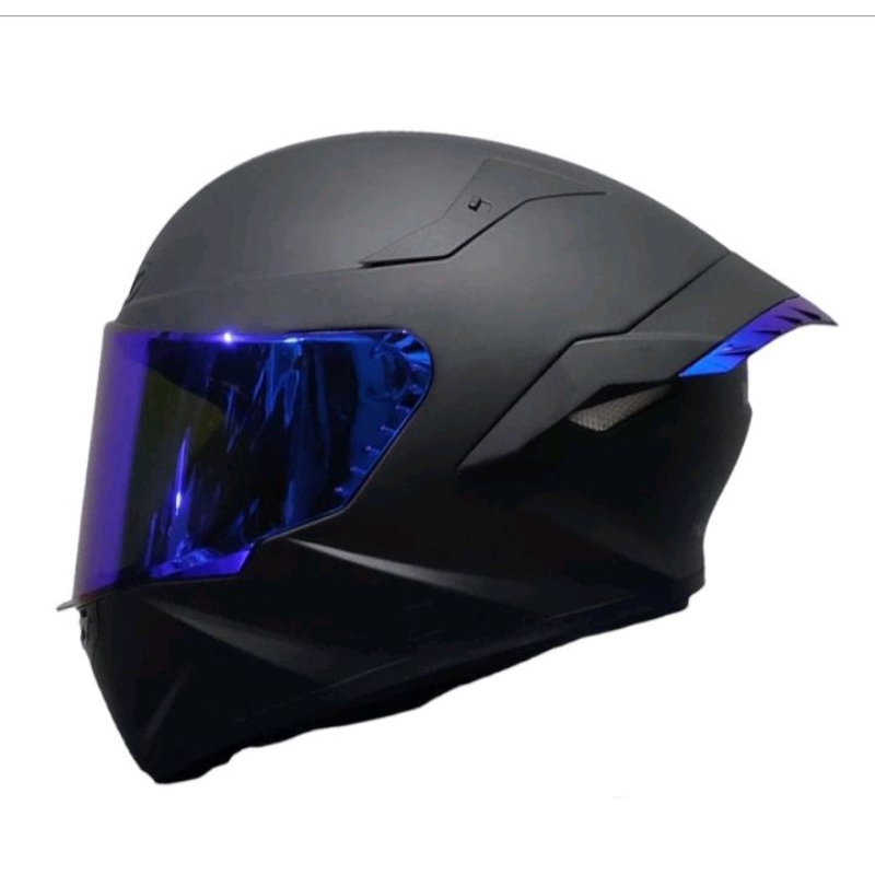 HELM FULL FACE KBR MODEL TTC SOLID ORIGINAL