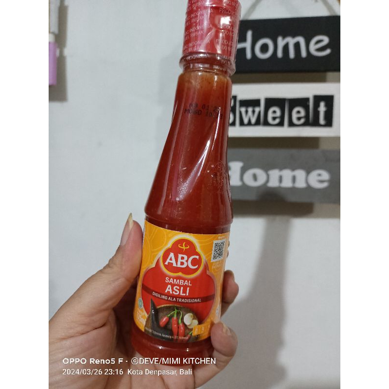 

Sambal Asli ABC 135ml