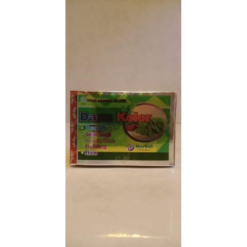 

DAUN KELOR kapsul asam urat 100% Original