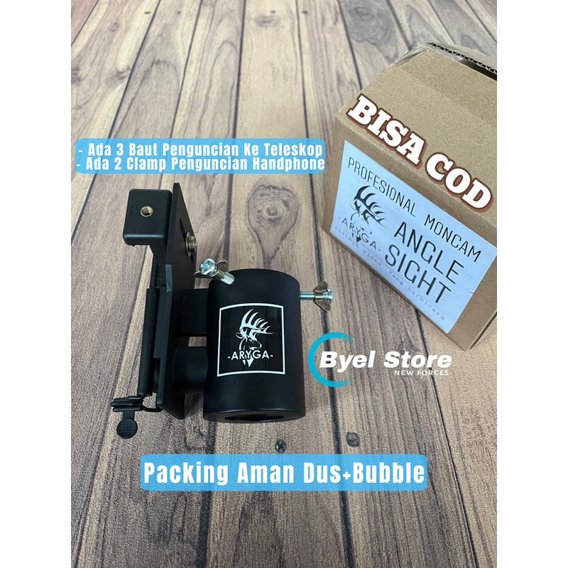 Monting Kamera Teleskop Model Samping Aryga - Moncam Samping Aryga - Angle Sight
