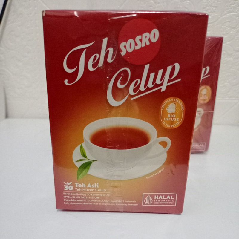 

Teh Celup cap Sosro 30 Balck Tea TeaBag