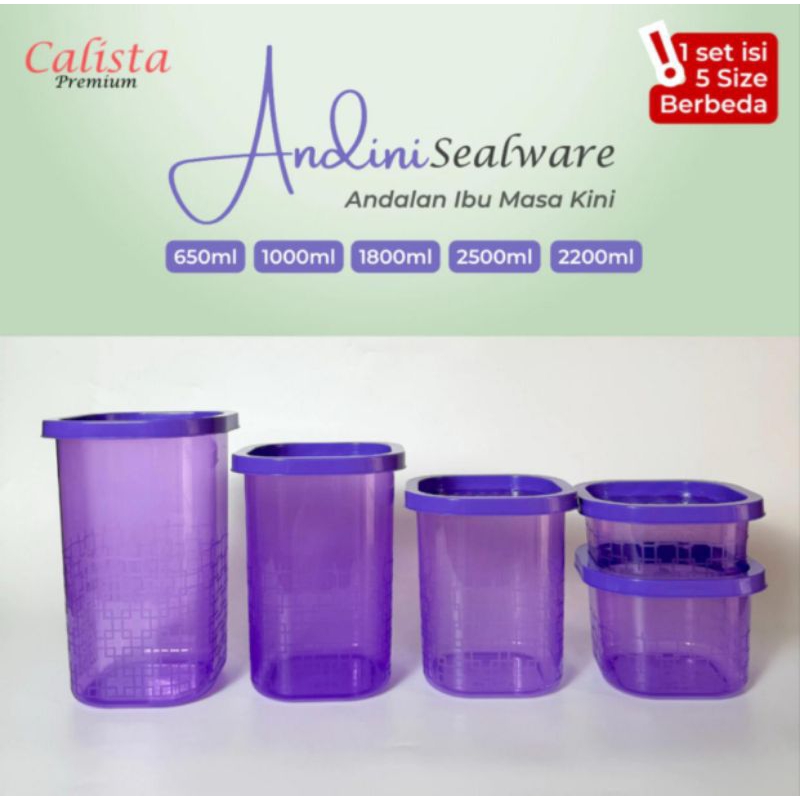 Calista Andini Toples Plastik