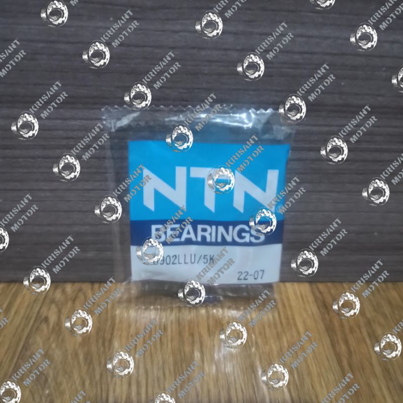 BEARING 6902LL NTN - BALL BEARING 6902 TUTUP KARET