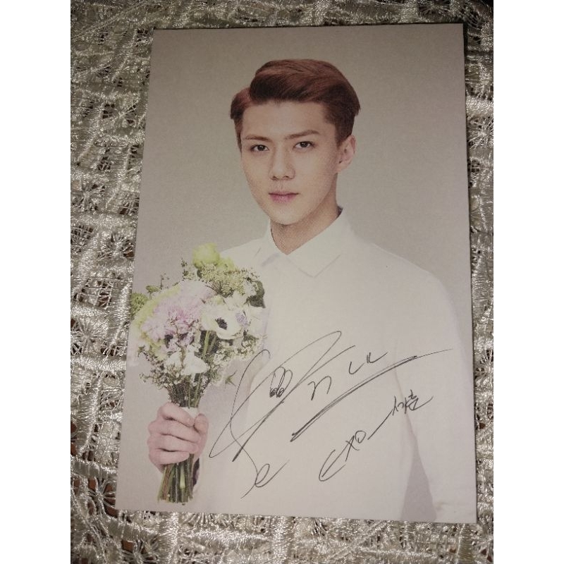 PHOTOCARD OFFICIAL SEHUN EXO