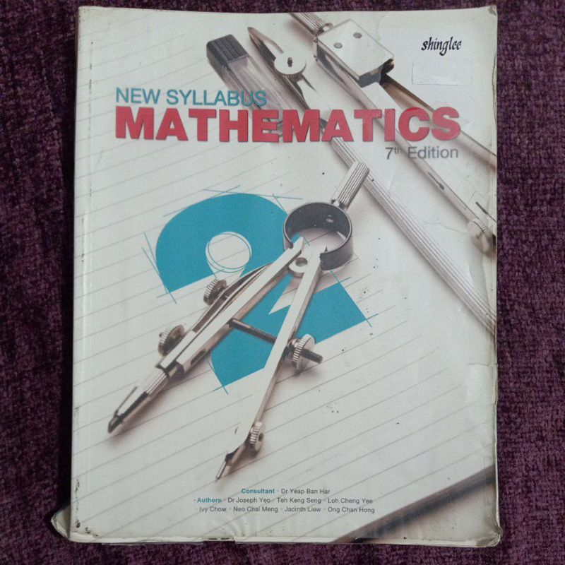 New Syllabus Mathematics 7th Edition 2