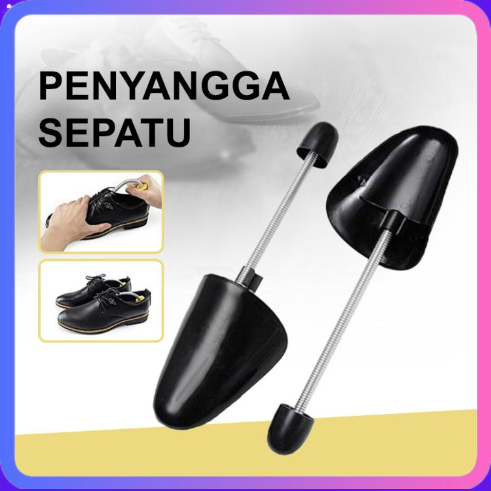 2PCS Catokan Penyangga Pembesar Sepatu 2 PCS PENYANGGA SEPATU Saddle Shoes Spring Plastic Catokan Pe