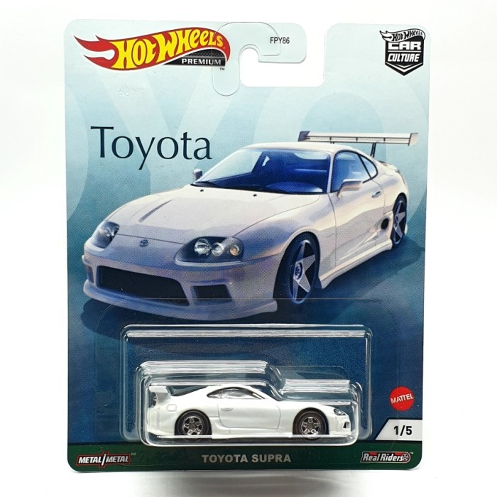 Hot Wheels Toyota Supra Putih Car Culture Premium