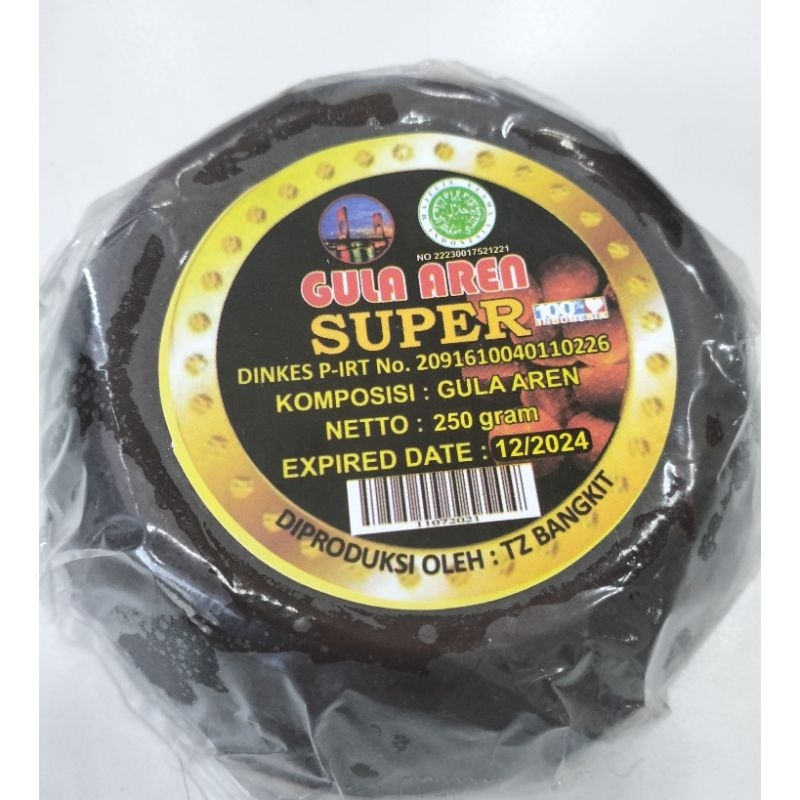 

GULA BATOK AREN SUPER 250 GR ASLI KENTAL