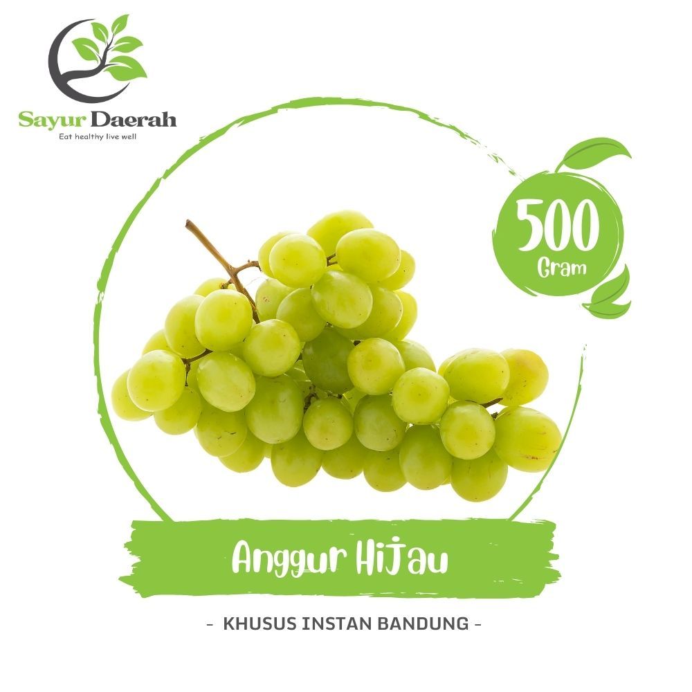 

Anggur Hijau 500 Gr | Sayur Daearh