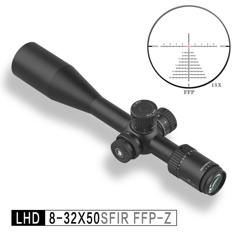 Telescope discovery lhd 8-32x50sfir ffp zero stop