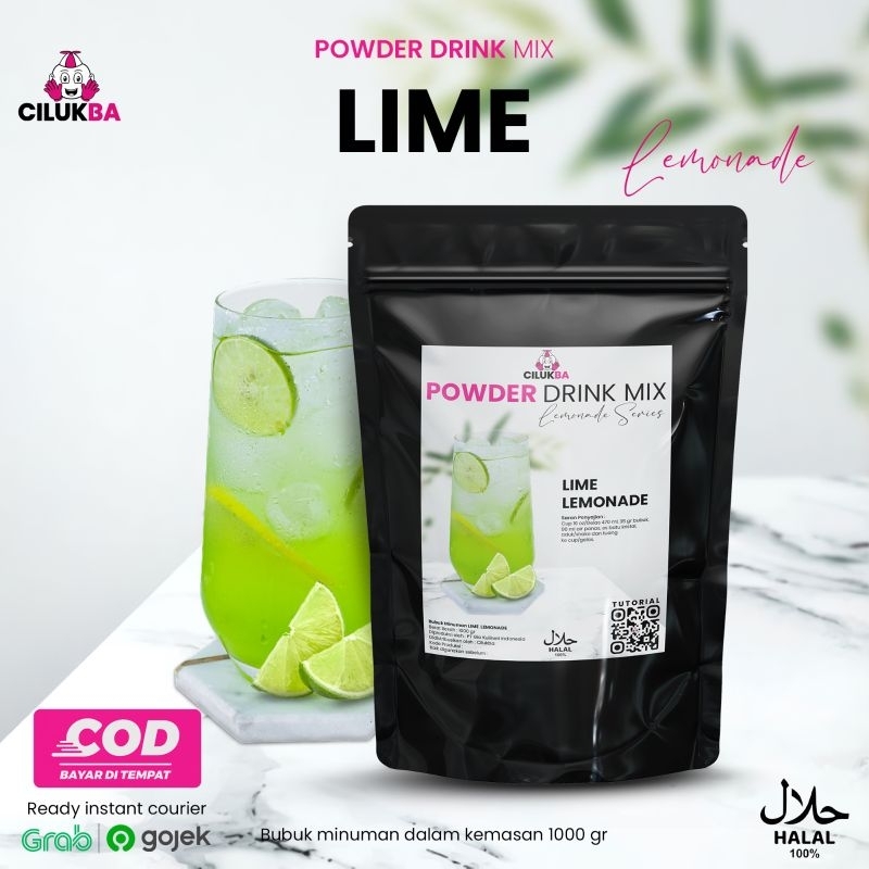 

Bubuk Minuman Instan Rasa Lime Lemonade 1 kg Cilukba Powder