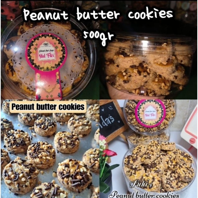 

Kue kacang/Peanut butter cookies 500gr