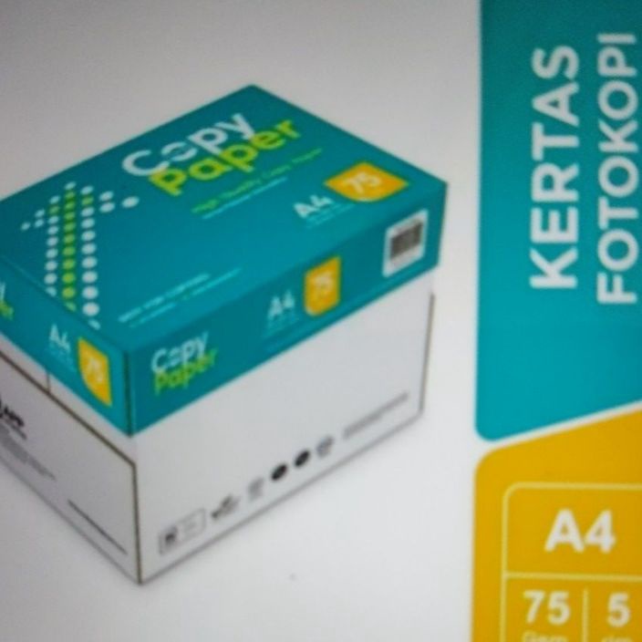 

Free Ongkir Kertas A4 75 Copy Paper
