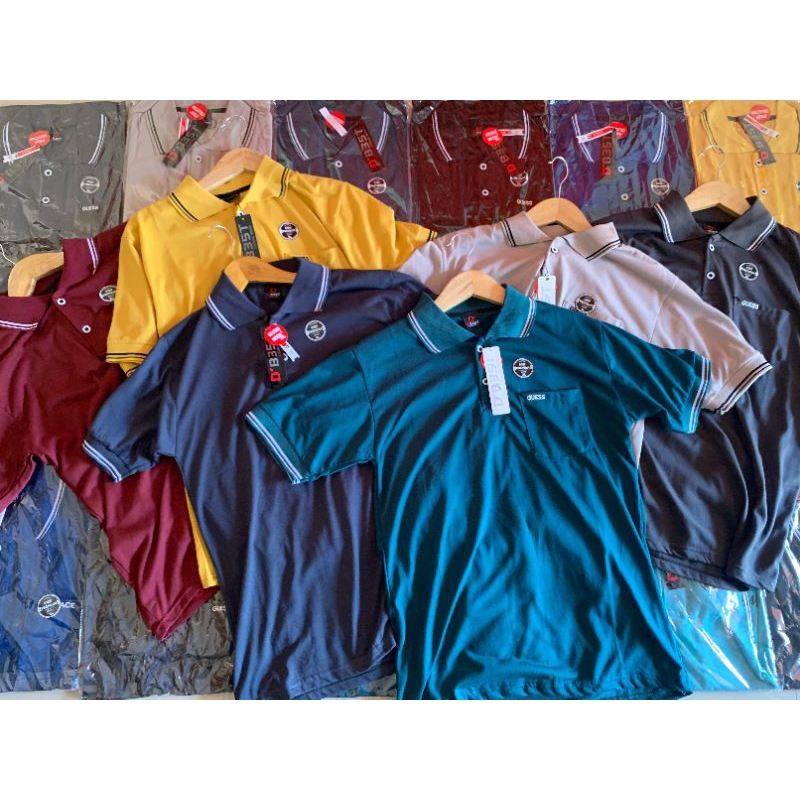 Kaos Kerah Polos Premium harga Grosir