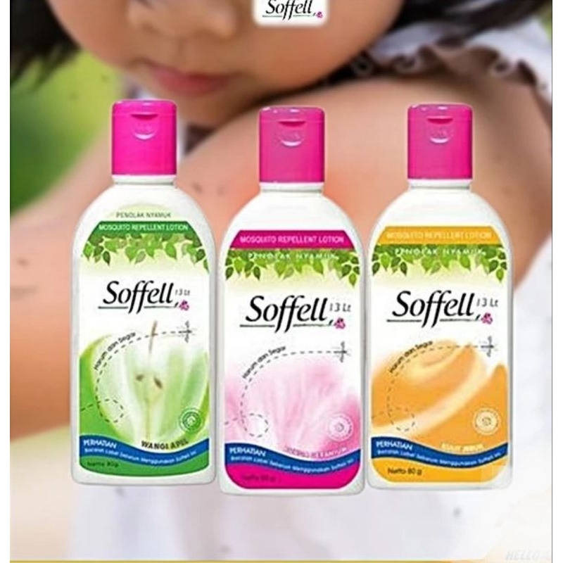 soffel botol lotion anti nyamuk