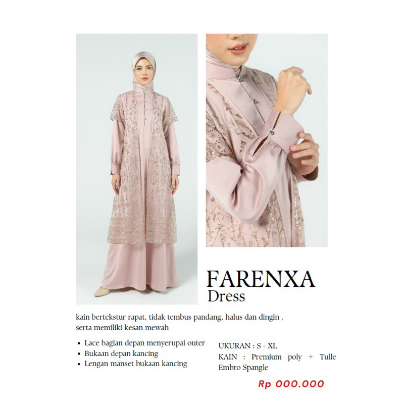 Farenxa Dres Ori New Zoya 2024