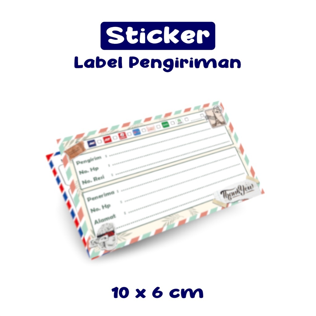 

LABEL STIKER PENGIRIMAN / E 443