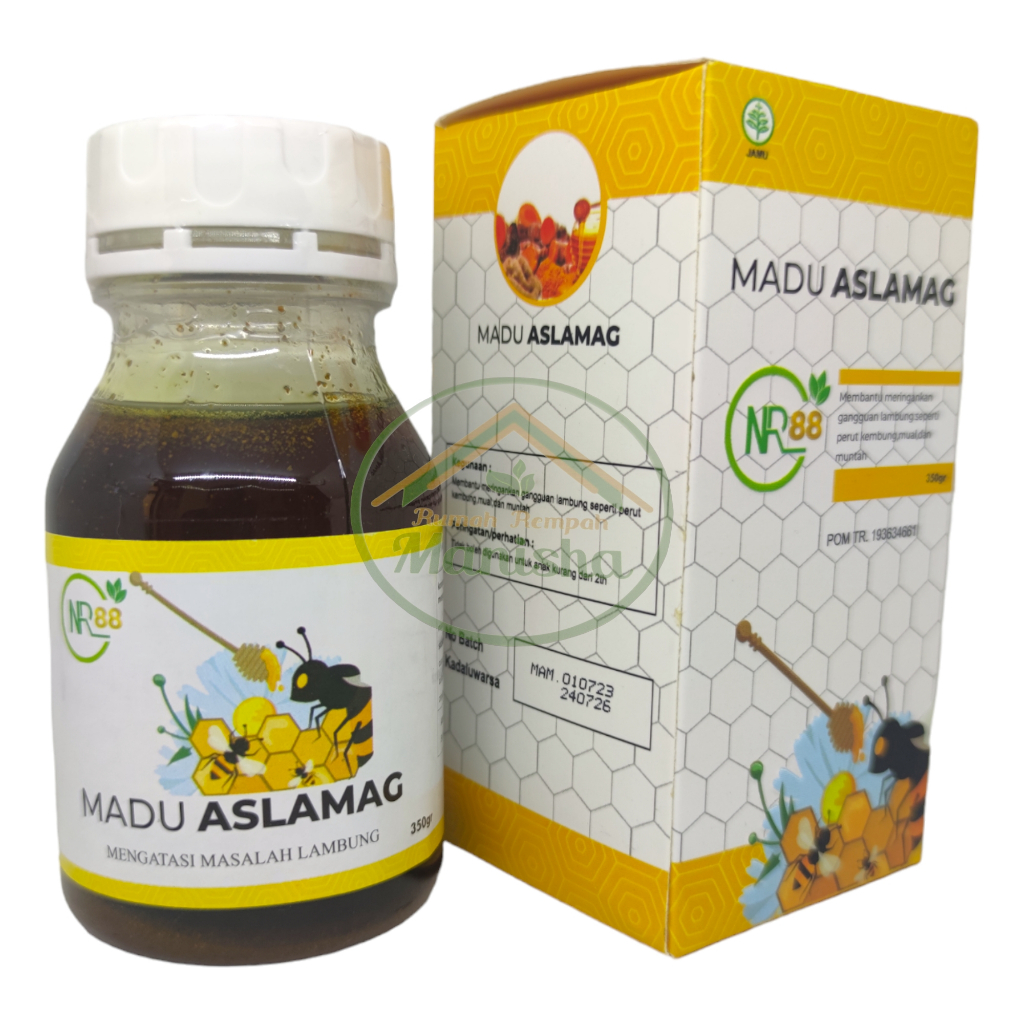 

Madu ASLAMAG Herbal Sehat Lambung 350gr