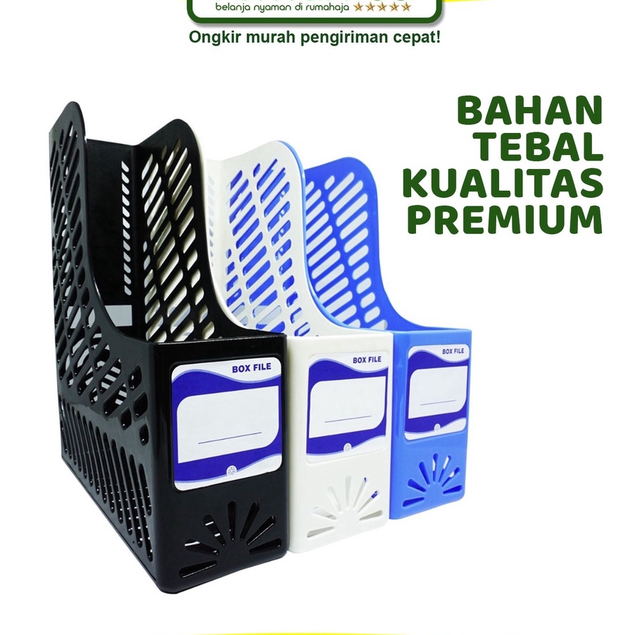 

PALING AMPUH PROMO 44 PUNCAK RUMAH168 ACC55 Box File Premium PVC Tebal Box Plastik Dokumen Tempat Berkas Kotak Penyimpanan File Dokumen