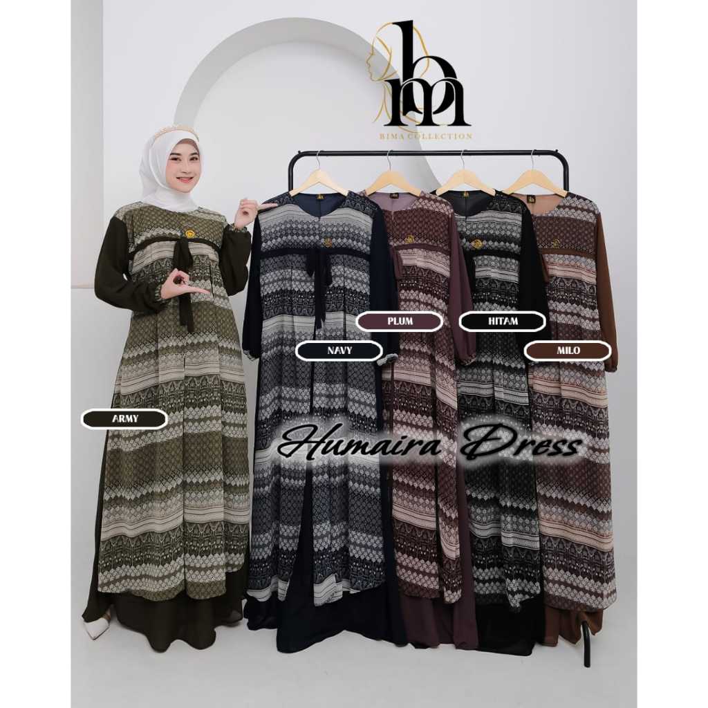 HUMAIRA / GAMIS ETNIK ORI BM / GAMIS SYAR'I TERBARU